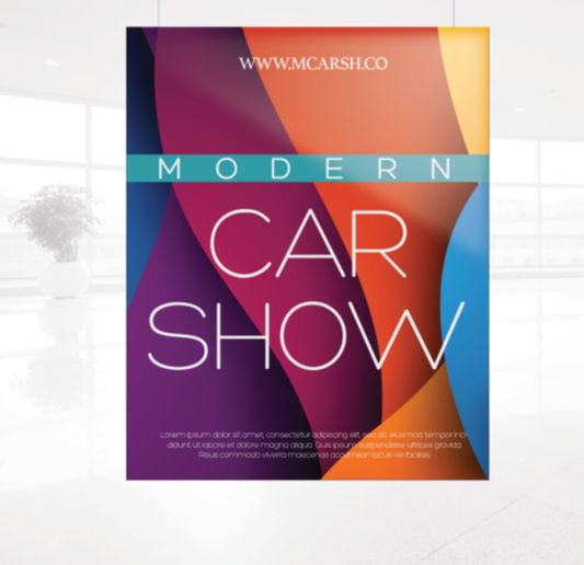 BLOCKOUT VINYL SINGLE-SIDED BANNER