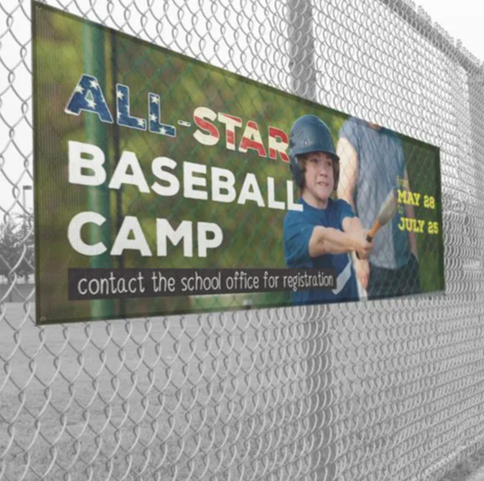 OUTDOOR MESH BANNERS