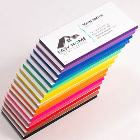 32PT PAINTED EDGE BUSINESS CARDS