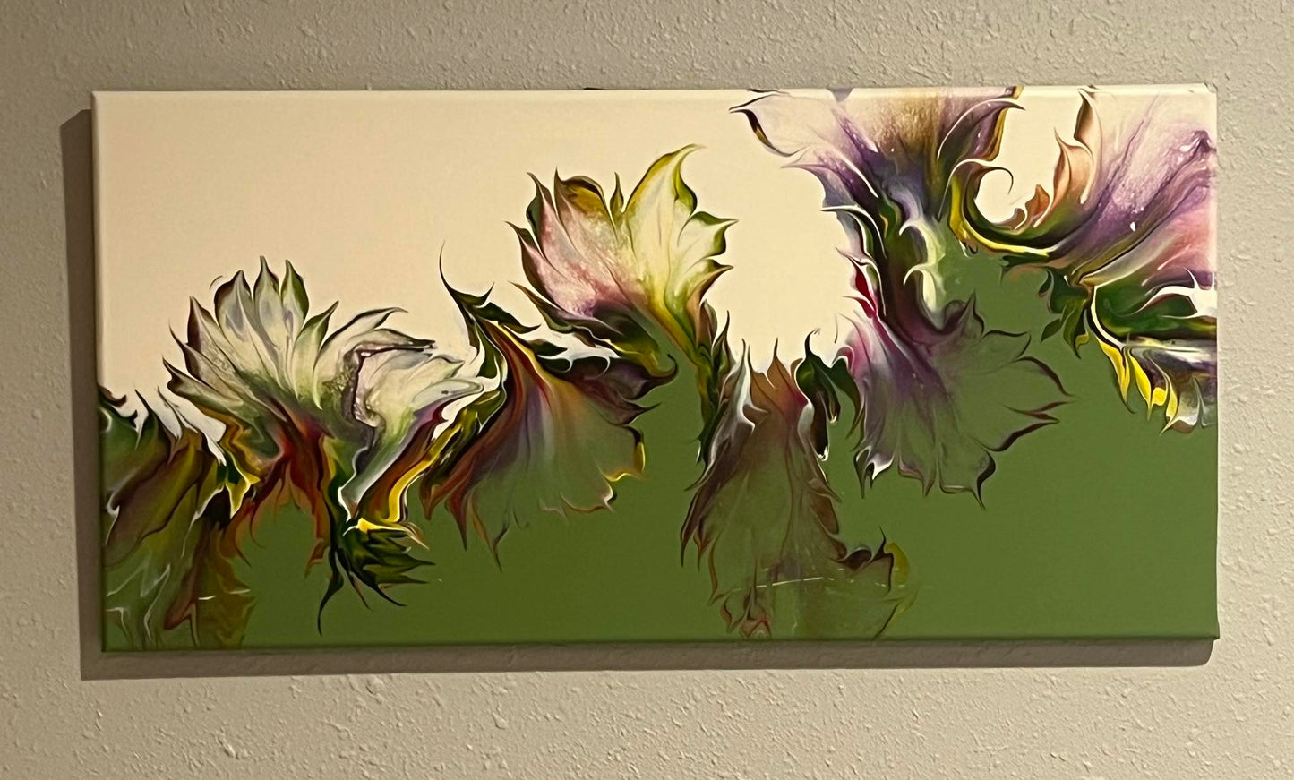 FLUID ART (ACRYLIC PAINT POUR) - SPLIT DUTCH POUR
