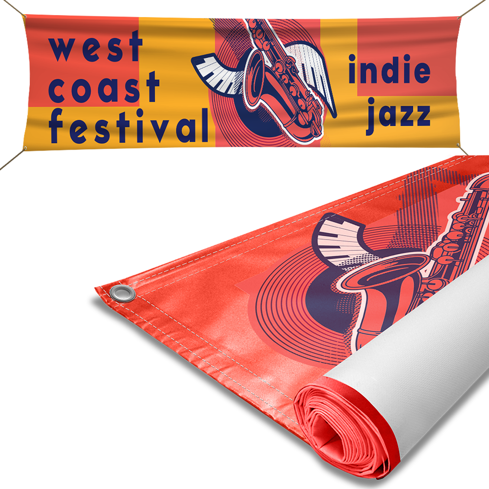 13 OZ SCRIM OUTDOOR VINYL BANNERS